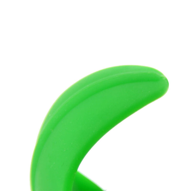 2pcs Thread Stopper Silicone Cross Stitch Clip 2cm Coil Holder (Green)
