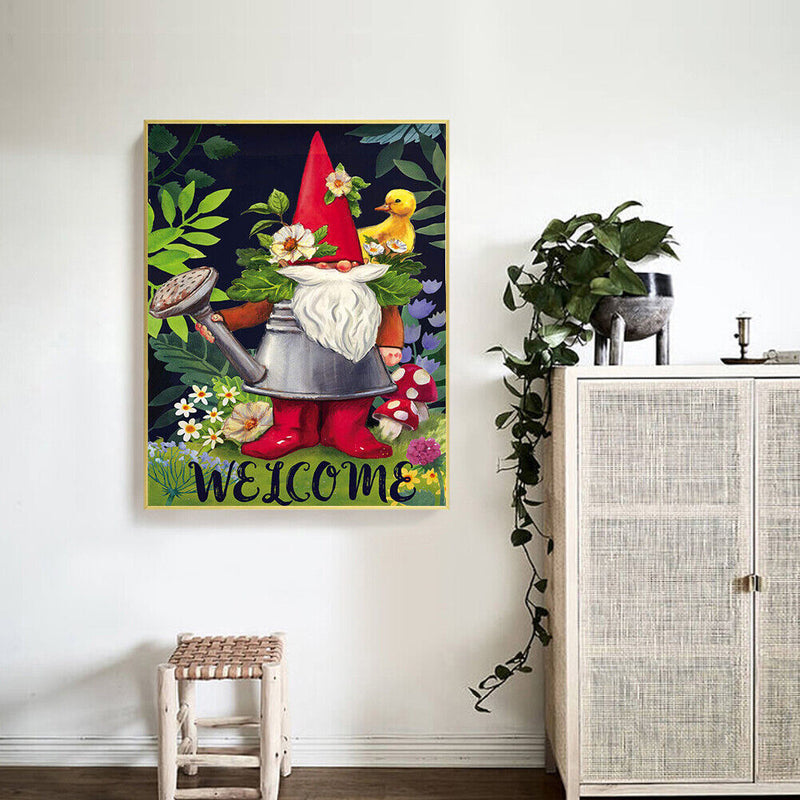 Paint by Number Kit Canvas Oil Drawing Cartoon Goblin for Handicraft Enthusia