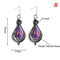 Wedding Jewelry Boho Women Turquoise Earrings Dangle Ear Stud Hook  Tibetan