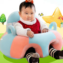 Baby Sofa Support Seat Cover Plush Learning To Sit Feeding Chair (Whale) Newly