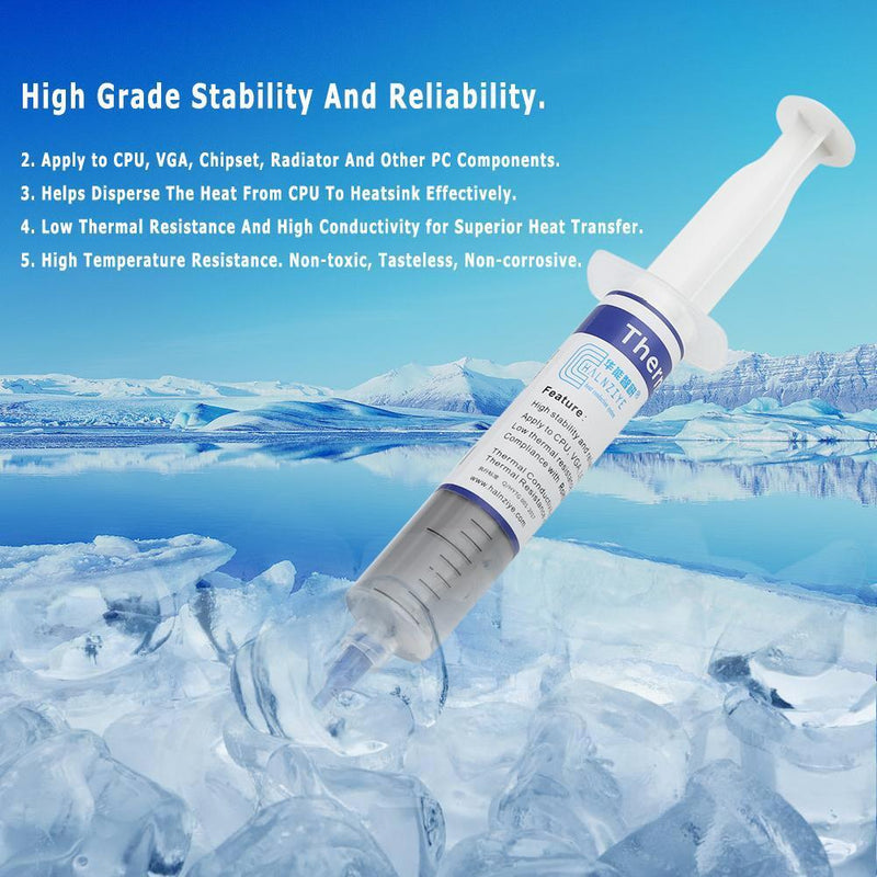 HY510 Thermal Conductive Silicone Grease Paste for GPU CPU Chipset Cooling