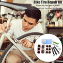 MTB Road Bike Tire Repair Tool Set Tyre Repairing Filler Glue Flat Rubber Patch