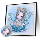 5D Diamond Painting Elf Girl Partial Special Shape Drill DIY Crafts (YX005)