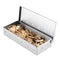 Washable Stainless Steel Smoke Box BBQ Outdoor Barbecue Picnic Wood Chip Smoker