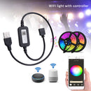USB Bluetooth Controller for RGB LED Strip Light Support ?App Control Music Sync