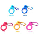 Outdoor Kettle Buckle Hook Camp Water Bottle Holder Carabiner (Sky Blue)