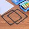 2pcs 120x120mm Anti Vibration Silicone Rubber Fan Gasket for PC Case Fan Newly