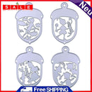 4pcs DIY Bookmark Cutting Dies Stencils Scrapbook Embossing Album Card Gift-1900