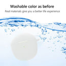 Silicone Case for Realme Buds Air 2 Protective Cover with Carabiner (White)