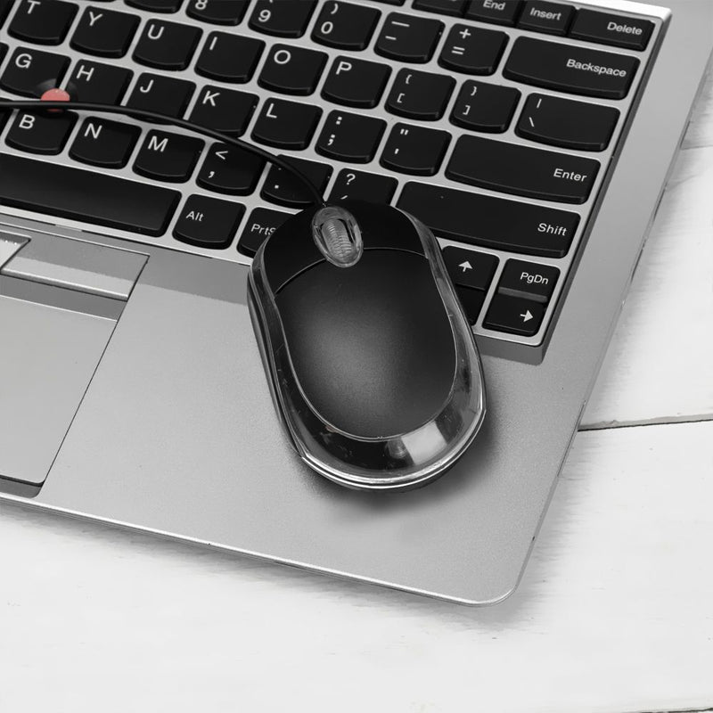 Work Long Laptop Ergonomic Optical Game Gaming Mice Backlight USB Wired Mouse