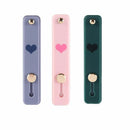 Hand Band Candy Color Silicone Grip Stand Finger Ring Phone Holder Push Pull