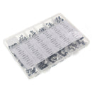 400pcs 1uF - 1000uF 6.3V-50V 24 Values SMD Aluminum Electrolytic Capacitors Kit
