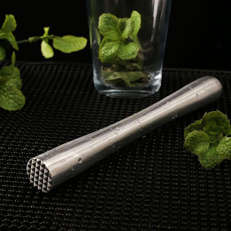 Stainless Steel Wine Mixing Stick Muddler Shaker Ice Crusher for Barware St
