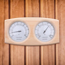 Wooden Sauna Room Humidity Meter Gauge Bathroom Temperature Hygrometer