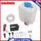 1.5L Windshield Washer Fluid Tank 12V Washer Pump Kit with Switch Pants Nozzles