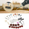 40pcs/set Mini Electric Drill Grinder Rotary Tool Grinding L0A6 F5X3 Polis W4I7