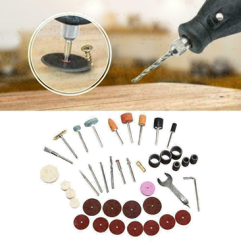 40pcs/set Mini Electric Drill Grinder Rotary Tool Grinding L0A6 F5X3 Polis W4I7