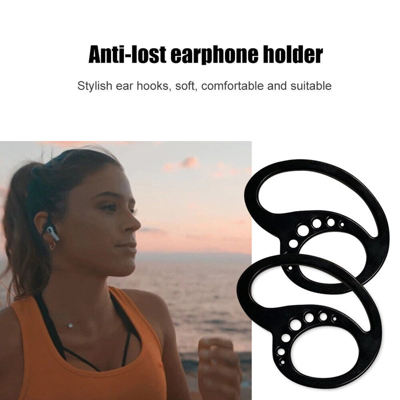 1 Pair Silicone Bluetooth-compatible Earplug Protective Earhook Anti Lost H