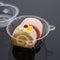 Disposable Cases Set Reusable Muffin Cup Cake Holders Boxes Plastic Cupcake