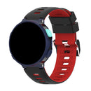 Watchband for Garmin Forerunner 220/230/235/620/630/735xt (Black Red) Newly