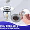 Universal Bathroom Sink Plug Stopper Wash Basin Core Bounce Up Drain Filters