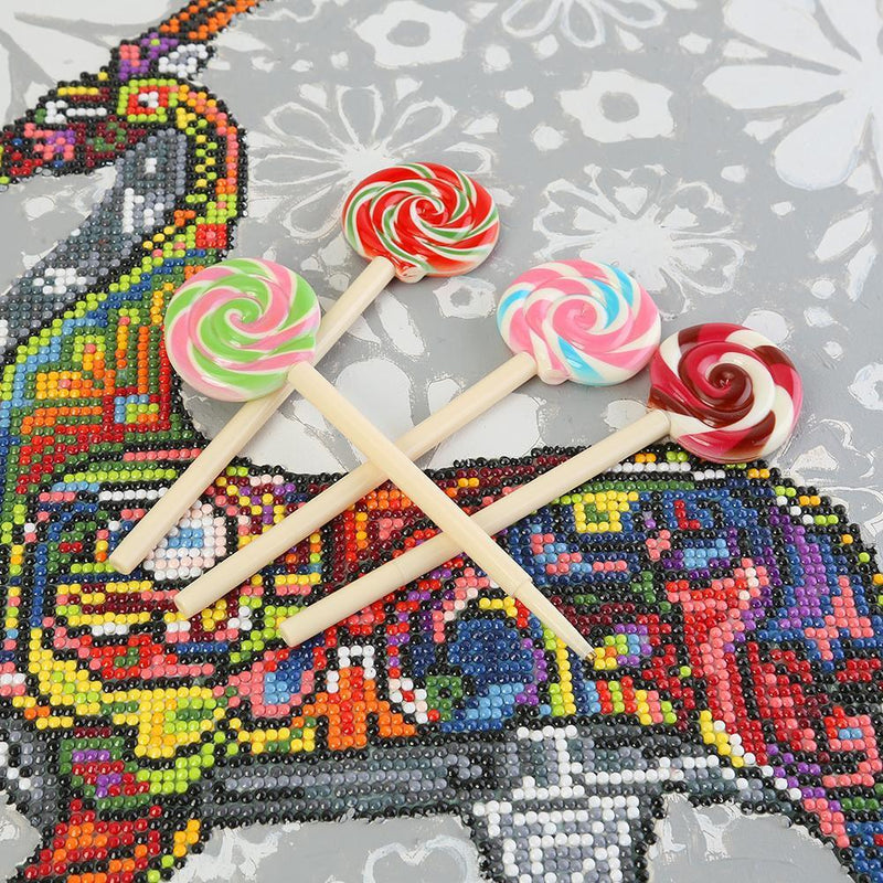 Lolly Shape 5D DIY Diamond Painting Tools DIY Embroidery Mosaic Point Drill Pen