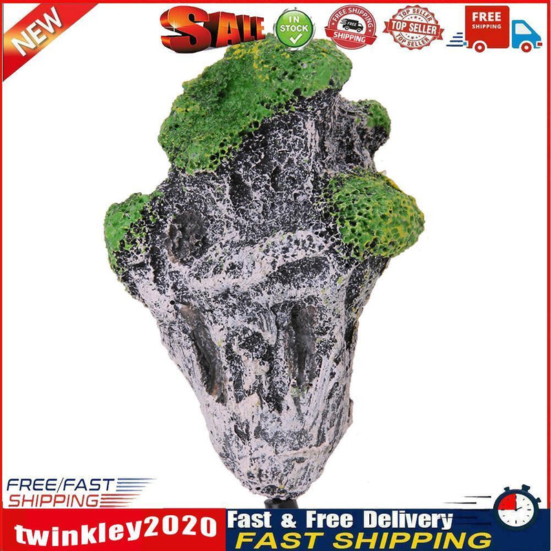 Artificial Floating Pumice Suspended Stone Aquarium Fish Tank Decoration Newly