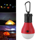 3LED Tent Hanging Lamp 3 Modes SOS Emergency Carabiner Bulb Light(Red)