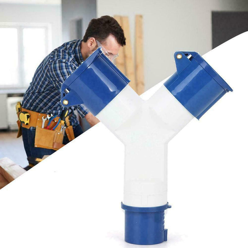 Mains 2Way Electric Hook Up Splitter Y Connector Camping Motorhome Caravan I8N3