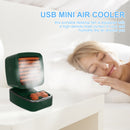 #A Air Cooler - Mini Portable Air Conditioner with 3 Wind Speeds & LED Night Lig