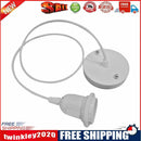 E27 Lamp Holder Ceiling Plate DIY Line Hanging Wire Pendant Cable Decor