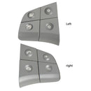 1 Pair 8 Keys Car Steering Wheel Switch Button for Benz B-Class (Grey)