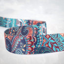 Stretch Pilates Colored Printed Yoga Strap Fitness Exercise D-Ring Belts