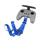 Drone Remote Control Neck Strap Safety Sling Lanyard for DJI FPV (Blue) Newly