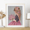 5D Diamond Painting Kit Girl Partial Special Shape Drill DIY Art (K025)