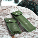 Outdoor Camping Tent Pegs Nails Bag Hammer Wind Rope Storage Pouch (30cm) Newly