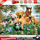 5D DIY Full Drill Diamond Painting Animals Cross Stitch Mosaic Kit (05) Newly
