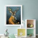 Mr Elk Oil Paint By Numbers Kit DIY Acrylic Painting on Canvas Frameless