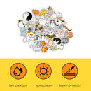 Cute Cartoon Animal Stickers Cool Graffiti Sturdy Self-adhesive Stickers