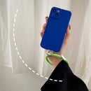 Hanging Ring Mobile Phone Soft Silicone Chain Anti-Lost Lanyard Bracelet Stra