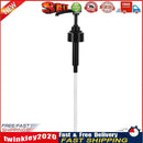 Seasoning Sauce Bottle Spice Container Press Nozzle Kitchen Gadget (Black) Newly