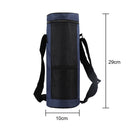 Water Bottle Cooler Bag Portable Camping Drink Cup Insulated Pouch (Blue) Newly