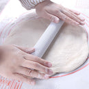 Plastic Non-Stick Exhaust Fondant Cake Embossing Rolling Pin Pastry Roller