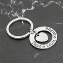 Heart Thank You Teacher Teachers Keychain Key Chain Keyring Teacher's Day Gift