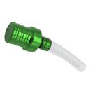 Motorcycle Gas Fuel Cap Valve Vent Breather Hose for ATV Dirt Bike(Green)