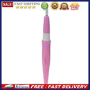Needle Felting Handle Holder with 3 Needles Wool Embroidery DIY Tool(Pink)