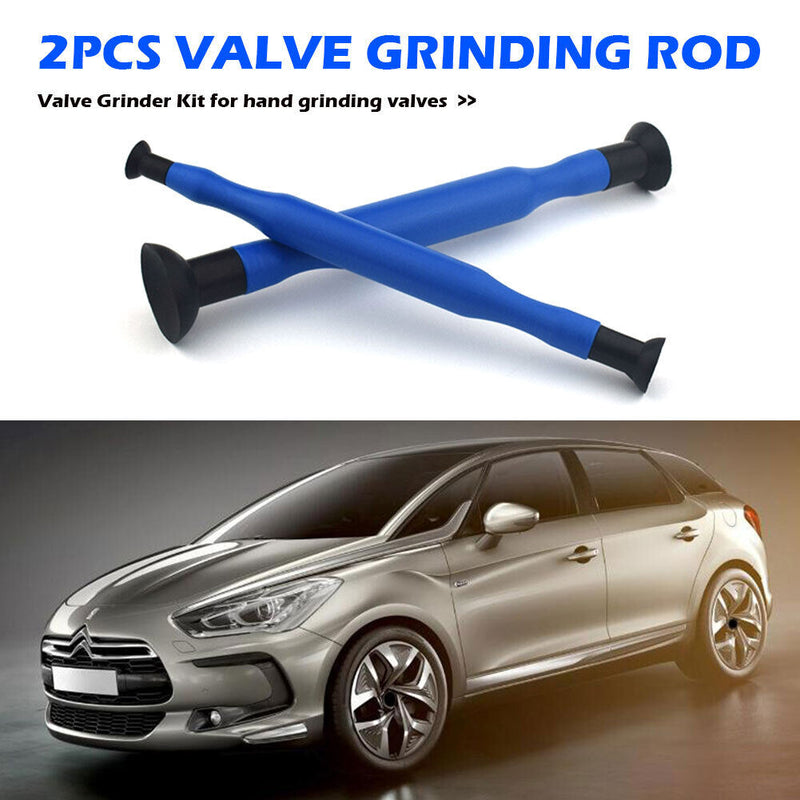 2pcs Valve Lapping Stick Set Double Ended Grinding Tools for Car Auto Motor