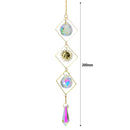 Moon Sun Ball Crystal Hanging Metal Pendant Garden Decor (20)