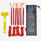 Tent Pegs Bag Camping Wind Rope Tent Nail Storage Pouch Travelling Accessorie