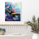 Drawing Paintwork Home Wall Living Room Bedroom Decoration 40x50cm Without Frame